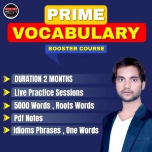 English Vocabulary Booster Course